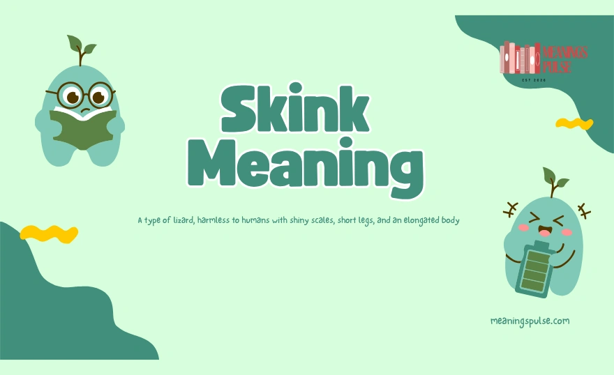 Skink Meaning: Where This Word Comes From? Skink Meaning