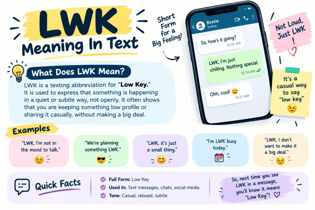 Lwk Meaning In Text With Examples And Common Phrases Lwk Meaning In Text